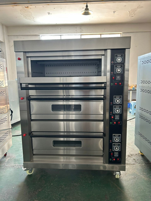 Cuisinière à gaz 6 plateaux Capacité de cuisson du pain et des gâteaux