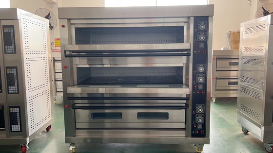 Cuisinière à gaz à 9 plateaux