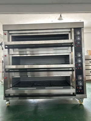 Cuisinière à gaz à faible consommation d'énergie pour les pains de boulangerie 220V50HZ Voltage 0,3KW Puissance