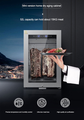 Réfrigérateur d'hôtel 168L Black Shell 160W Compresseur de refroidissement par air Zone à température unique Entretien facile