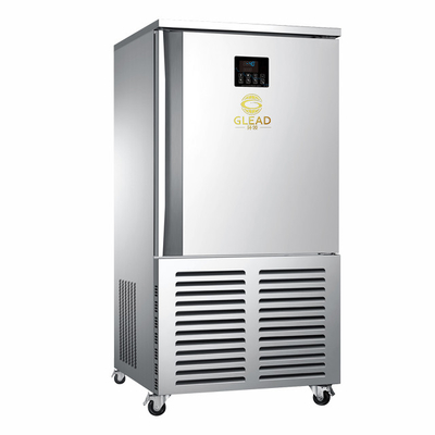 Équipement hôtelier de refroidissement par air à 3 plateaux R-404A 50 kg N.W. Avec une capacité de congélation de -40.C 900W de puissance