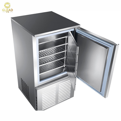 Équipement hôtelier de refroidissement par air à 3 plateaux R-404A 50 kg N.W. Avec une capacité de congélation de -40.C 900W de puissance