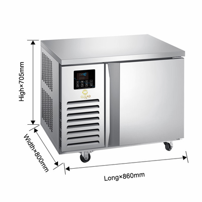860*800*585mm Équipement de cuisson commercial pour un contrôle de température constant