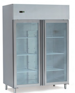 Équipement de réfrigération industriel Température de l'armoire réfrigérée 2.C ~ 8.C Restez 2pcs GN1/1 Pan 220V / 50Hz.