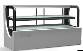 Équipement de réfrigération en marbre/acier inoxydable à double vitrage isolant