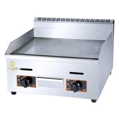 Grille à gaz professionnelle pour cuisines commerciales 11.7kw équipement de cuisson lourd