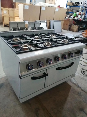 20Équipement de cuisson à gaz de 8 kW avec four à gaz à 4 brûleurs