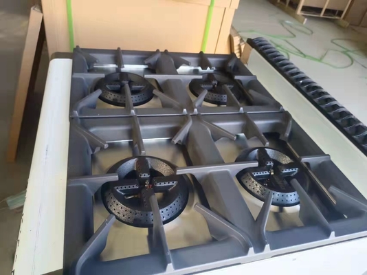 GH-987A Gas Range avec 4 brûleurs et four à gaz 20.8Kw puissant équipement de cuisson