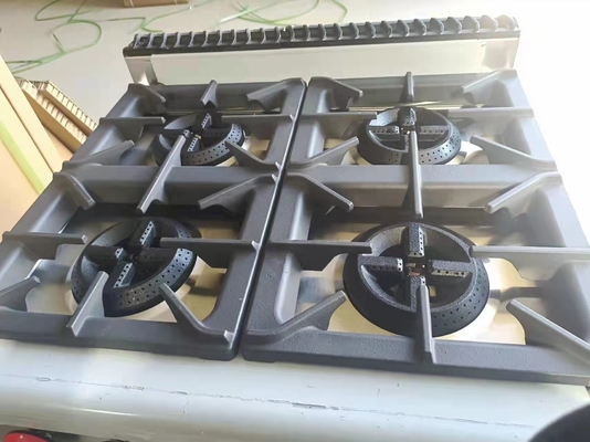 GH-987A Gas Range avec 4 brûleurs et four à gaz 20.8Kw puissant équipement de cuisson