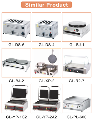 Équipement de cuisson à gaz Teppanyaki 10kw GPL 2800Pa Grill à gril japonais lourd