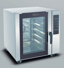 Un four électrique électrique à convection à air chaud avec une puissance de 12 kW assurant des résultats de cuisson