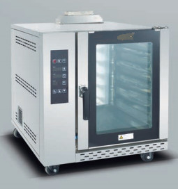 220V/3N~380V 12KW four électrique à air chaud électronique avec 10 plateaux par pont à 5~300C