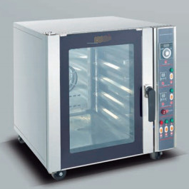 Équipement de cuisson électrique à air chaud avec fonction pulvérisation - Forneau à convection pour usage professionnel