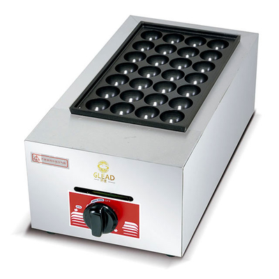 Grill à œufs de caille à gaz avec poids net de 6,6 kg et GPL 2800Pa Equipement de cuisine élégant