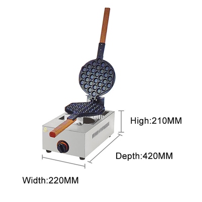 220x420x210mm Équipement de cuisine pour le gaz de cuisson sûr et sûr/Pa GPL /2800Pa 5,5 kg