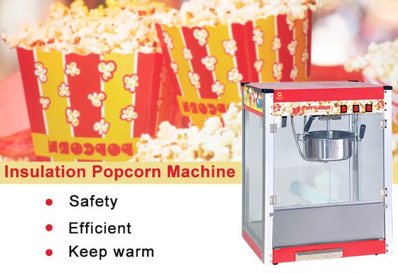 1.5KW Machine électrique à popcorn 220V-240V Conception légère pour les soirées cinématographiques à domicile