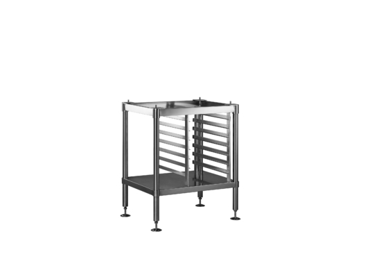550 mm entrée de réservoir intérieur four à air chaud multi-fonction avec 6 plateaux