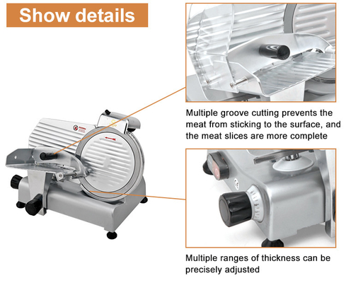 Coupe-viande électrique de 16,5 kW GL-MS250ST pour les cuisines de restaurant