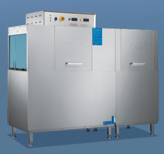 Type de vol de sécurité lave-vaisselle en acier inoxydable SS304 6.7KW Arrêt automatique de convoyeur Équipement hôtelier