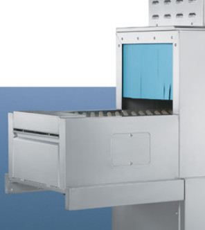 Efficacité Lave-vaisselle en acier inoxydable SS304 6,7 kW pour hôtels commerciaux