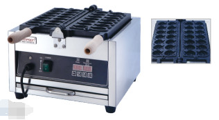 Machine à gaufres électrique en forme de poisson avec réglage de température pour une croustillance parfaite