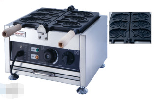 Contrôle précis de la température 1,6 kW équipement de cuisson commercial pour des gaufres parfaitement croquantes
