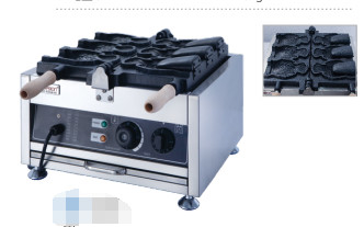 220-240V/50-60HZ Producteur de gaufres professionnel Plage de température 50-300 Celsius
