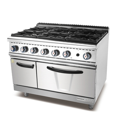 Appareils de cuisson à gaz commerciaux avec régulation de température précise pour la restauration en cuisine de restaurant