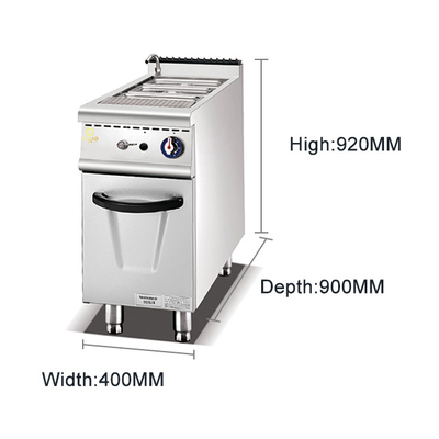 Réglage de la température Équipement de cuisson commercial 22 kW vanne à gaz pour GPL/GNL