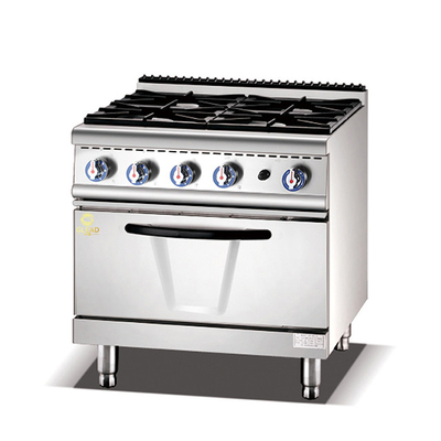 4 pièces d'équipement d'hôtel commercial Burns 800*708* 850 100 GPL/GN Puissance 3,5 kW × 2 /5 kW × 2
