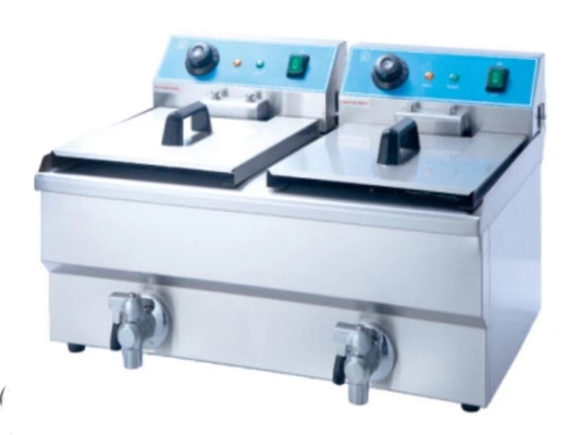 220-240v Panneau de commande mécanique Équipement de cuisson de restaurant pour friture