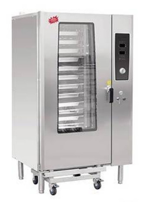 Cuisinière à vapeur en acier inoxydable à cuisson en argent
