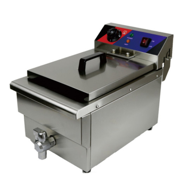 220-240v Siver machine à frire de restaurant en acier inoxydable Mecanique 0-200\u2103 Équipement de cuisson