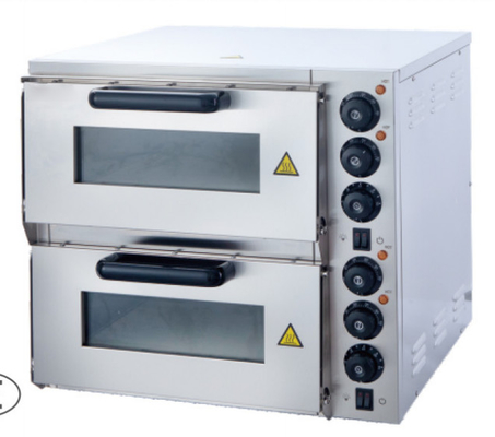 Cuisinier à pizzas en acier inoxydable avec contrôle de température précis pour la cuisson de pizzas