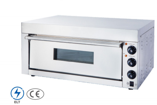 Cuisinier à pizzas en acier inoxydable avec contrôle de température précis pour la cuisson de pizzas