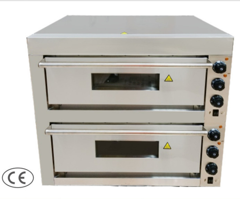 Cuisinier à pizza en acier inoxydable argenté 220V-240V avec régulation de température de 50 à 300 ° C