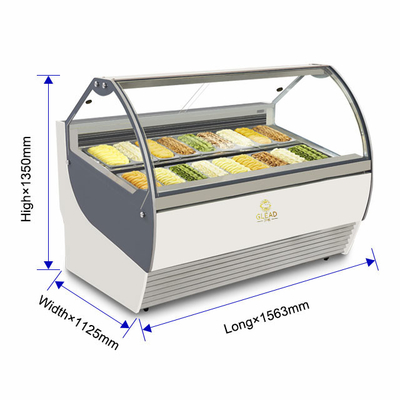 Appareils de réfrigération industriels ventilés pour la glace