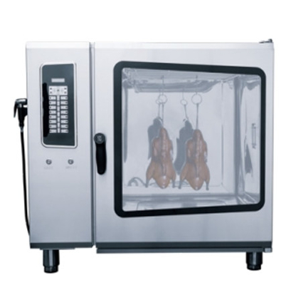 Cuisinier en acier inoxydable argenté Temp 0-350C pour la cuisson et la torréfaction