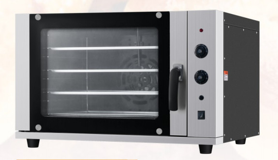 Panneau de commande numérique Four convention en acier inoxydable pour cuisson à 0-350°C