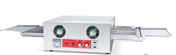 Cuisinier à pizza en acier inoxydable argenté de 220 à 240 V 50 à 400 °C