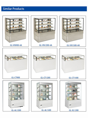 Équipement de réfrigération industrielle ventilé de 1650 W avec cycle inverse de dégel pour une température de -16 °C à -18 °C