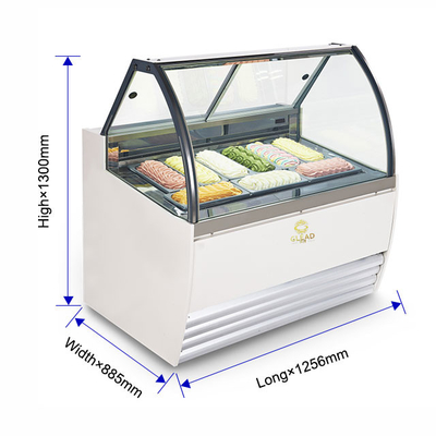 Équipement de réfrigération industrielle ventilé avec une puissance de 1050 W pour une température comprise entre -16°C et -18°C
