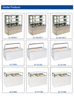 Unité de réfrigération ventilée 220-240V/1PH/50HZ avec 18 poêles italiennes