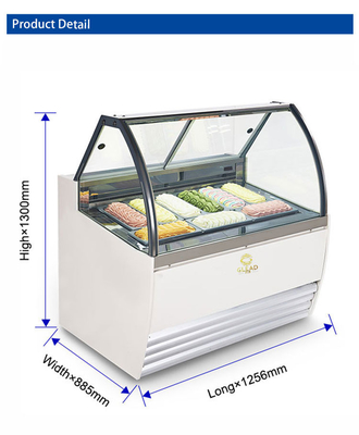 Unité de réfrigération ventilée 220-240V/1PH/50HZ avec 18 poêles italiennes
