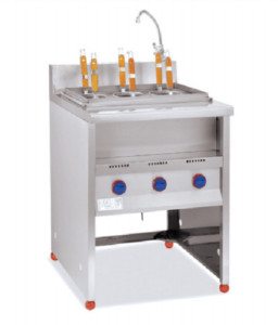 Panneau de commande numérique Équipement de cuisinière à nouilles en argent 0-200°C Temp 220V-240V