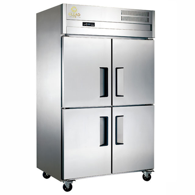 réfrigérateur commercial en acier inoxydable congélateur avec fonction de congélation pour le stockage - 220-240V 50Hz