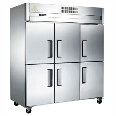 réfrigérateur commercial en acier inoxydable congélateur avec fonction de congélation pour le stockage - 220-240V 50Hz