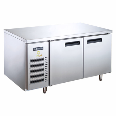 0°C-5°C Table de travail de restaurant en acier inoxydable électrique réfrigérateur pour stockage et refroidissement