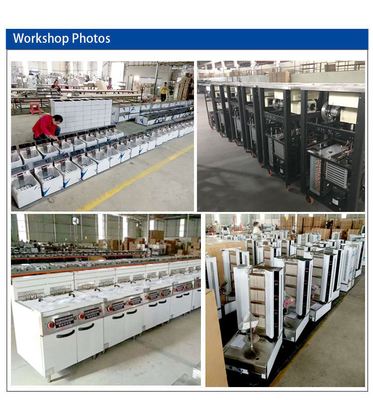 Réfrigérateur électrique de table de travail de restaurant 220-240V 50Hz Equipement de refroidissement pour le stockage 0.C~5.C
