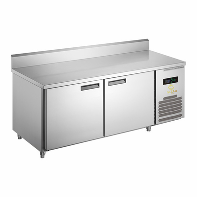 220V 2N-50HZ refroidissement par air Bureau de travail Unité congélateur 410W Equipement de réfrigération industrielle N.W 50KG